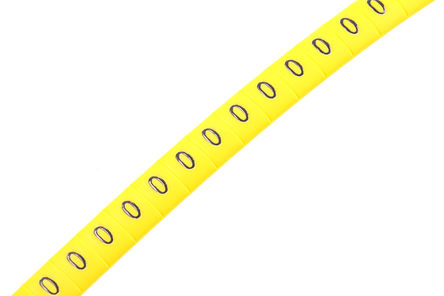 HellermannTyton - 901-10133 - HellermannTyton Ovalgrip ϵ 250װ Ƶ׺ Ϲ̶ ±ʶ 901-10133, 5mm, 5.3 mm, 1.7  3.6mmֱ, ӡ"0"ͼ		