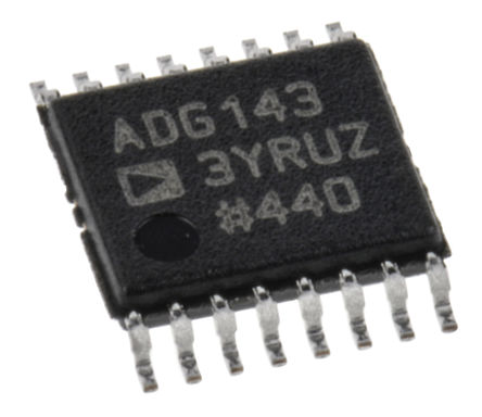 Analog Devices - ADG1433YRUZ - Analog Devices ADG1433YRUZ ģⵥ˫, ˫, 12 VԴ, 16 TSSOPװ		