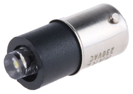 Marl - 215-997-76-38 - Marl ɫ BA9s LEDָʾƵ 215-997-76-38, оƬ, 9 mm, 230 V , 3 mA, 450 mcd, 4.8mmֱ, 120ӽ		