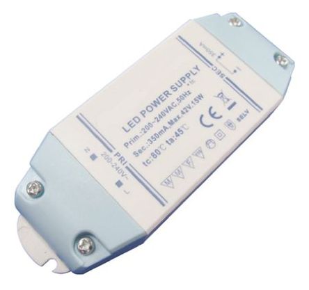 RS Pro - ECP15-500IF - RS Pro LED  ECP15-500IF, 200  240 V , 30V, 500mA, 15W		