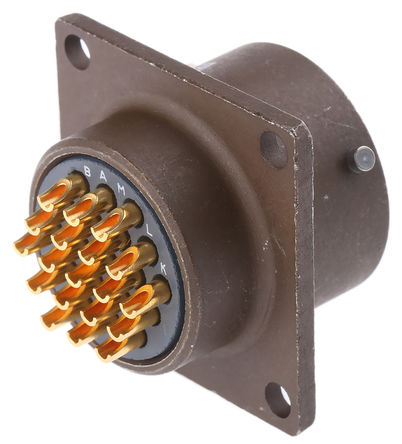 ITT Cannon - KPT02E14-19P - ITT Cannon 19· ʽװ Բ   KPT02E14-19P, о, ǳߴ14, MIL-DTL-26482		