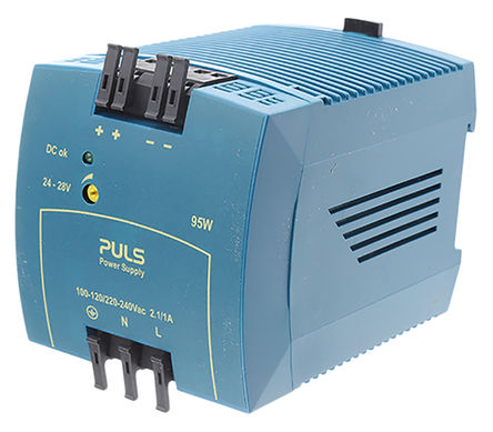 PULS - ML95.100 - PULS 95W ģʽ DIN 尲װԴ ML95.100, 90%Ч, 120V ac, 3.9A, 28V dc 24V dc/		