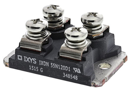 IXYS - IXDN55N120D1 - IXYS IXDN55N120D1 N IGBT, 100 A, Vce=1200 V, 1MHz, 4 SOT-227Bװ		