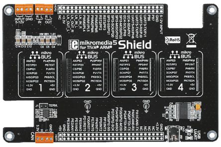 MikroElektronika - MIKROE-1529 - MikroElektronika  Arduino Shield MIKROE-1529;  MIKROE-1529		