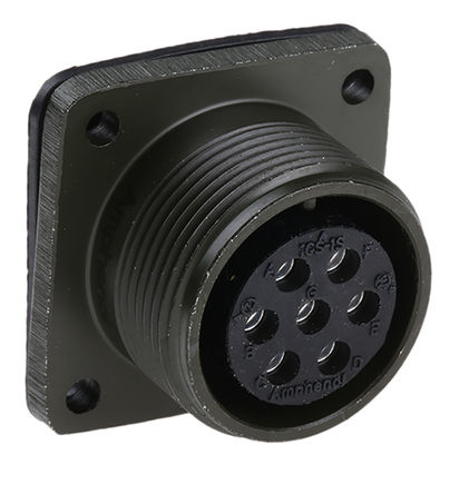 Amphenol - MS3102A-16S-1S - Amphenol 7· ʽװ    MS3102A-16S-1S, ĸо, ǳߴ16S, MIL-DTL-5015		