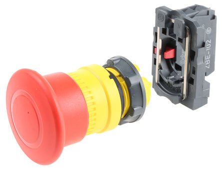 Schneider Electric - XB5AT842 - Schneider Electric Harmony XB5A ϵ IP66IP67IP69IP69K ť XB5AT842, λλ, ɫ 40mm Ģΰťͷ,  SPST		