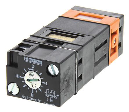 Crouzet - 81503710 - Crouzet 81 ϵ 2  8bar ʱģ 81503710, 0.1  15s ʱΧ, -5  +50C		