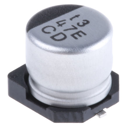 Nichicon - UCD1E470MCL1GS - Nichicon CD ϵ 25 V ֱ 47F SMD  UCD1E470MCL1GS, 20%ݲ, +105C		