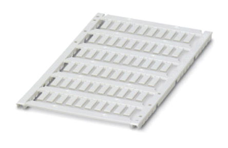 Phoenix Contact - 0801438 - Phoenix Contact 50װ ɫ Ƭ̶ ±ʶ 0801438, 4mm, 12 mm		