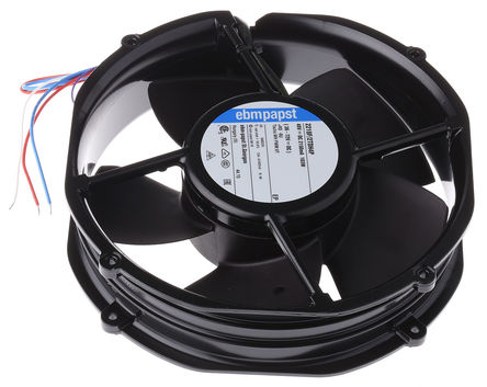 ebm-papst - 2218F/2TDH4P - ebm-papst S-Force ϵ 103W 48 V ֱ  2218F/2TDH4P, 1220m3/h, 6500rpm, 200 (Dia.) x 50.8mm		