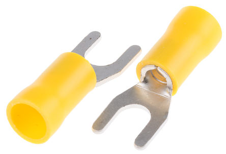 RS Pro - 323053VM - RS Pro ɫ Ե ѹӲ 323053VM, M5 ˨, 12AWG  10AWG		