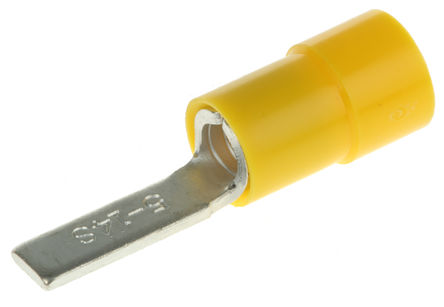 RS Pro - DBVYS5-14 - RS Pro ɫ Ե ѹӵƬ DBVYS5-14, Ƭ14mm, 6.4mmھ		