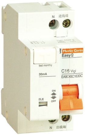 Schneider Electric - EA9B24030C - Schneider Electric Easy 9 EA9 ϵ 2 40 A MCB EA9B24030C		