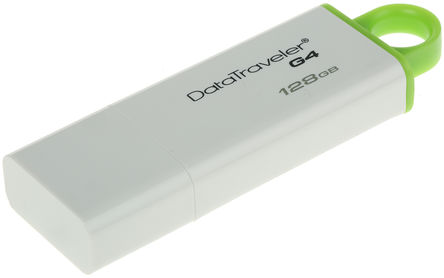Kingston - DTIG4/128GB - Kingston DataTraveler 128 GB USB 3.0 U		