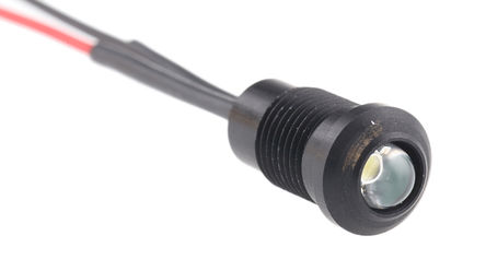 Oxley - OXL/CLH/80/P/24AC/FL30/White - Oxley IP68 24 V  ɫ 尲װ LED ָʾ, 8mmװ, ߽Ӷ		