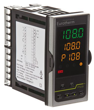 Eurotherm - P108/CC/VL/LRC/R - Eurotherm P108 ϵ PID ¶ȿ P108/CC/VL/LRC/R, 48 x 96mm, 24 V /ֱ, 2		