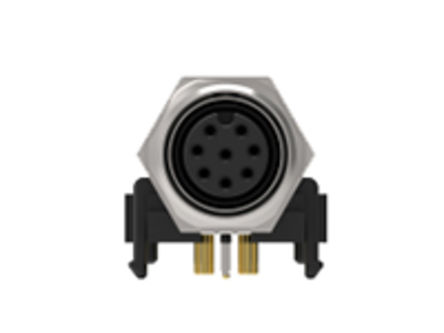 TE Connectivity - 5-2172079-2 - TE Connectivity M12 ϵ 8· ӡˢ·尲װ ֱ Բ  5-2172079-2, ĸ, ʽӺ		