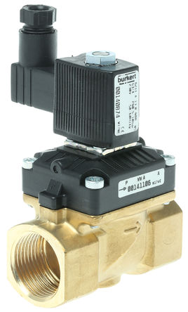 Burkert - 140874 - Burkert 6211 ϵ 2˿ ͭ ŷ 140874, 10 bar, 3/4in˿, NC, 230 V 		