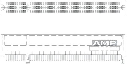 TE Connectivity - 1-5145154-2 - TE Connectivity 1.27mm ھ 2  120 · ֱ ͨ װ ĸ Ե 1-5145154-2, ƽо, 1A		