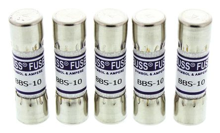 Cooper Bussmann - BBS-10 - Cooper Bussmann F۶ٶ 10A ʽ۶ BBS-10, 0.41 x 1.38in		