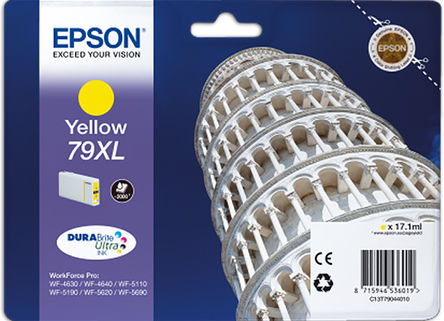 Epson - C13T79044010 - Epson C13T79044010 ɫ ī, 79XLͺī, ڶͺŴӡ		