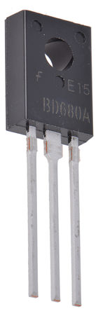Fairchild Semiconductor - BD680ASTU - Fairchild Semiconductor BD680ASTU PNP ֶپܶ, -4 A, Vce=-80 V, HFE=750, 3 TO-126װ		