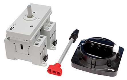 Craig & Derricott - SD00256B - Craig & Derricott IP65 6 DIN 찲װ ۶ϸ뿪 SD00256B, 25 A, 11 kW		