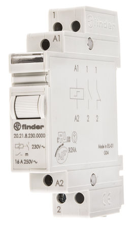 Finder - 20.21.8.230.0000 - Finder 20.21.8.230.0000  DIN  ̵, 230V		