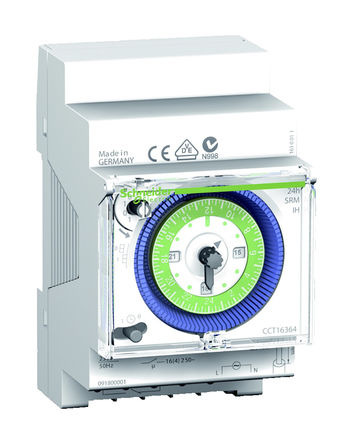 Schneider Electric - CCT16364 - Schneider Electric 1ͨ DIN 쿪 CCT16364, Сʱλ, 230 V Դ		