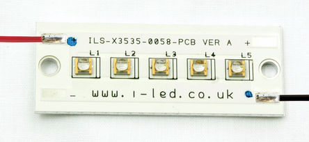 Intelligent LED Solutions - ILS-XN05-S400-0058-SC211-W2. - Intelligent LED Solutions N3535 UV PowerLinear ϵ 410nm  LED  ILS-XN05-S400-0058-SC211-W2., 5ƬLED, 55 °ӽ, 2000mW		