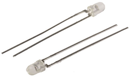 Broadcom - HLMP-1440 - Broadcom ɫ (585 nm ) LED HLMP-1440, 2.1 V, 45 mcd, 45 ӽ 3mm (T-1) ͨ		