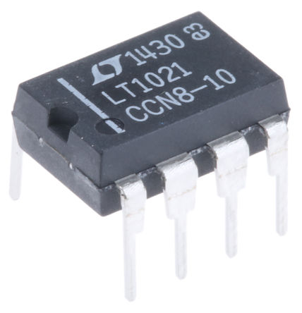 Linear Technology - LT1021CCN8-10#PBF - Linear Technology LT1021CCN8-10#PBF Fixed 10V ѹο, 9.995  10.005 V, 0.05 %ȷ, 10mA, 8 PDIPװ		