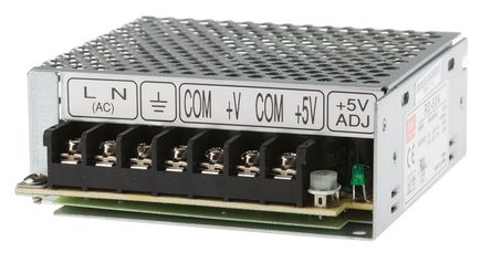 RS Pro - RD-50A - RS Pro 54W 2 ǶʽģʽԴ SMPS RD-50A, 125  373 V dc, 88  264 V ac, 5 V dc, 12 V dc, 2 A, 6 A		