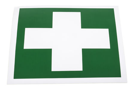 Signs & Labels - FA00708R - Signs & Labels FA00708R ɫ/ɫ  PP ȱǩ ““, 150 x 150mm		