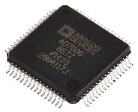 Analog Devices - AD7606BSTZ - Analog Devices AD7606BSTZ 16 λ ADC, Parallel & Serialӿ, 64 LQFPװ		