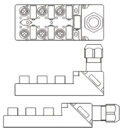 Brad - BKY603P-FBA - Brad 1201190012 M12 ߺ, 12 A 10  30 V ֱ		