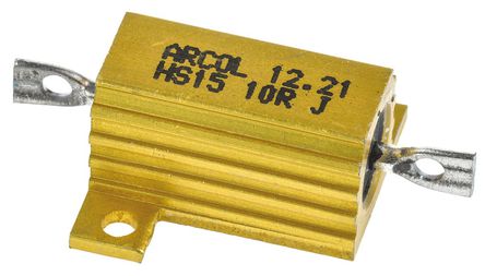 Arcol - HS15 10R J - Arcol HS15 ϵ HS15 10R J 15W 10 5%  尲װ̶ֵ, Ӷ, Ƿװ		