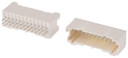 JST - B24B-PADSS-1F(LF)(SN) - JST PAD ϵ 24· 2mmھ (2) ֱ PCB  B24B-PADSS-1F(LF)(SN), Ӷ˽, 3A, ͨ		