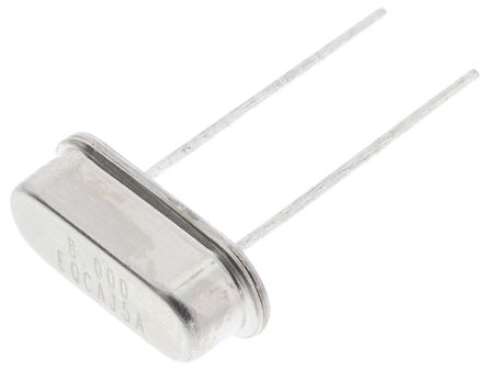 Euroquartz - 8.000MHz HC49/4H/30/50/-40+85/18pF/ATF - Euroquartz 8.000MHz HC49/4H/30/50/-40+85/18pF/ATF , , 30ppm, 2 HC-49-4H		