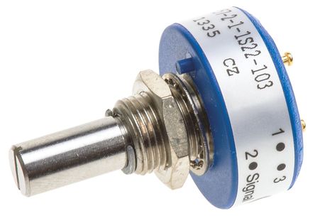 Vishay - 357B2103MAB251S22 - Vishay 357 ϵ 10k 20%  ϵλ 357B2103MAB251S22, 1W, 6.35 mm ֱ, 600ppm/C, 尲װ		