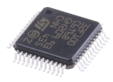 STMicroelectronics - STM32F100C6T6B - STM32F ϵ STMicroelectronics 32 bit ARM Cortex M3 MCU STM32F100C6T6B, 24MHz, 32 kB ROM , 4 kB RAM, LQFP-48		
