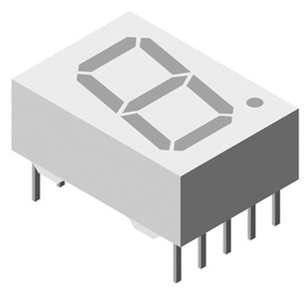 Vishay - TDSR1360 - Vishay 1ַ 7  ɫ LED  TDSR1360, 3.6 mcd, 13mmַ, ͨװװ		