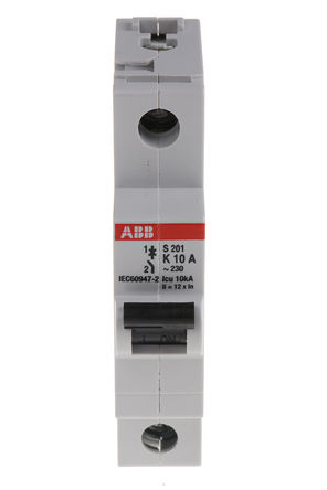 ABB - 2CDS251001R0427 - ABB System M Pro S200 ϵ 1 10 A MCB ΢Ͷ· 2CDS251001R0427, 6 kA Ͽ, K բ		