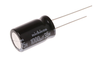 Nichicon - UVY1V102MHD - Nichicon VY ϵ 35 V 1000F ͨ  UVY1V102MHD, 20%ݲ, +105C, 5101-4װ		