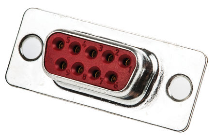 FCT - A MOLEX COMPANY - F09S-K700 - FCT - A MOLEX COMPANY DB9 9 · 尲װ ˮ D-Sub   F09S-K700, 5A		