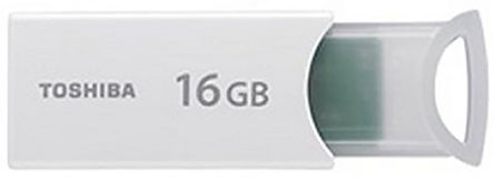 Toshiba - THN-U204W0160M4 - Toshiba TransMemory 16 GB USB 3.0 U		