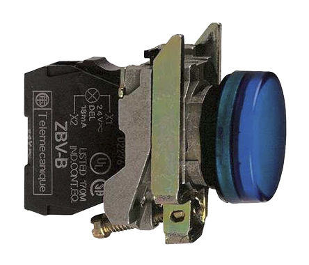 Schneider Electric - XB4BVG6 - Schneider Electric XB4 ϵ ɫ LED ָʾ XB4BVG6, 22mmֱ, IP66IP67IP69IP69K		