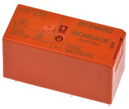 TE Connectivity - RT314012 - TE Connectivity RT314012 ˫ PCB װ Ǳ̵, 12V dc		