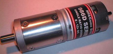 RS Pro - 986D1001 - RS Pro 986D ϵ ֱִ綯 986D1001, ˢ, 12 V6  12 V ֱ, 100000 gcm, 43 rpm, 38.7 W		