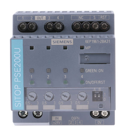 Siemens - 6EP1961-2BA31 - Siemens 4 ģ DIN 尲װԴ 6EP1961-2BA31, 99%Ч, 24V dc, 3A, 24V dc 24V dc/		